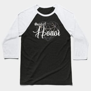 Maid of Honor Baseball T-Shirt